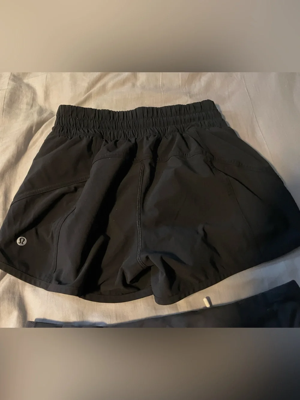 lululemon athletica Black Athletic Running Shorts